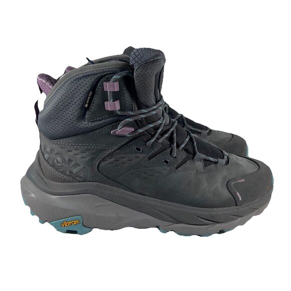 Hoka Shoes - Hoka Kaha 2 GTX Goretex Waterproof Lace Up Hiking Boots Shoes Women's Size 9.5